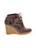 MICHAEL Michael Kors 100% Leather Brown Wedges Size 7 1/2 - photo 1