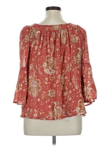 Chaps 3/4 Sleeve Blouse (view 2)