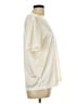 Blair 100% Polyester Ivory Short Sleeve Top Size L - photo 4