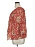 Chaps 100% Cotton Red 3/4 Sleeve Blouse Size XL - photo 5