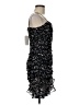 Cotton Candy LA 100% Polyester Floral Black Cocktail Dress Size M - photo 4