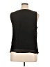 Halo 100% Polyester Black Sleeveless Blouse Size XL - photo 2