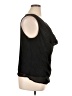 Halo 100% Polyester Black Sleeveless Blouse Size XL - photo 4