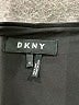 DKNY 100% Polyester Solid Black Formal Skirt Size 12 - photo 3