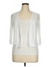 Chico's 100% Rayon White Cardigan Size XL - photo 1