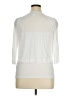 Chico's 100% Rayon White Cardigan Size XL - photo 2