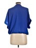 Habit 100% Polyester Blue 3/4 Sleeve Blouse Size L - photo 2