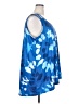 Lularoe Tie-dye Blue Sleeveless T-Shirt Size 2X (22/24) - photo 4