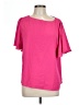 41Hawthorn 100% Polyester Pink Short Sleeve Blouse Size L - photo 1