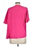 41Hawthorn 100% Polyester Pink Short Sleeve Blouse Size L - photo 2