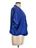 Habit 100% Polyester Blue 3/4 Sleeve Blouse Size L - photo 4