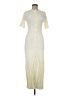 Unbranded 100% Polyester Ivory Casual Dress Size M - photo 1