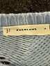 Everlane Chevron-herringbone Blue Pullover Sweater Size M - photo 7