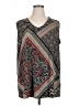 Catherines Black Sleeveless Blouse Size 1X - photo 1