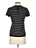 PREMISE Stripes Black Short Sleeve Turtleneck Size S - photo 2