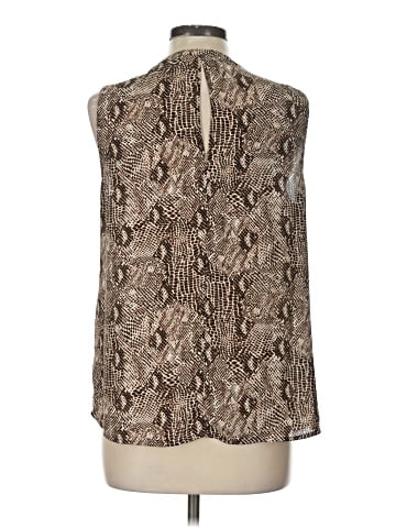 Pale Sky Sleeveless Blouse (view 2)