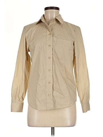 Foxcroft Long Sleeve Button-Down Shirt (view 1)