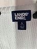 Lands' End 100% Cotton Stripes White Pullover Sweater Size L - photo 7