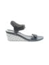 David Tate 100% Leather Gray Wedges Size 12 (wide) - photo 1