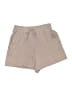 BCBG Solid Tan Khaki Shorts Size L - photo 1