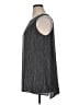 Eileen Fisher 100% Silk Silver Sleeveless Silk Top Size XL - photo 5