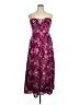 Sincerely Jules 100% Polyester Paisley Burgundy Cocktail Dress Size XL - photo 1