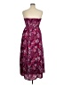 Sincerely Jules 100% Polyester Paisley Burgundy Cocktail Dress Size XL - photo 2