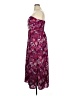 Sincerely Jules 100% Polyester Paisley Burgundy Cocktail Dress Size XL - photo 5