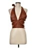 STAUD 100% Polyurethane Brown Sleeveless Blouse Size 6 - photo 1
