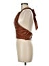 STAUD 100% Polyurethane Brown Sleeveless Blouse Size 6 - photo 5