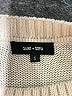Saint + Sofia 100% Cotton Color Block Tan Pullover Sweater Size S - photo 7