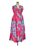 Unbranded 100% Polyester Teal Casual Dress Size 2XL - photo 1