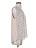 Ann Taylor LOFT 100% Polyester Silver Tank Top Size S - photo 4