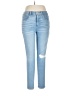 Ann Taylor LOFT Hearts Blue Jeans Size 30 waist - photo 1