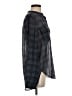Vince. 100% Cotton Gray Long Sleeve Blouse Size S - photo 4