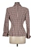 Cambia Houndstooth Ivory Wool Blazer Size 6 - photo 2