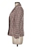 Cambia Houndstooth Ivory Wool Blazer Size 6 - photo 5