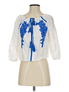 Line & Dot 3/4 Sleeve Blouse