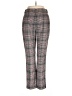Iris & Ink Plaid Red Dress Pants Size 8 - photo 2