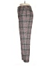Iris & Ink Plaid Red Dress Pants Size 8 - photo 5