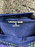 Lands' End Chevron-herringbone Blue Rash Guard Size 10 - 12 - photo 3