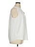 Ninety 100% Polyester White Sleeveless Blouse Size XL - photo 4