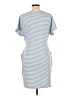 UVN Stripes Blue Casual Dress Size L - photo 2