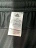 Adidas 100% Polyester Black Track Pants Size L - photo 7