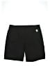 Terra & Sky Solid Black Shorts Size 0X - photo 1