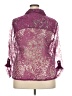 Ruby Rd. Purple 3/4 Sleeve Blouse Size 18 - photo 2