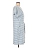 UVN Stripes Blue Casual Dress Size L - photo 4