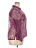 Ruby Rd. Purple 3/4 Sleeve Blouse Size 18 - photo 4