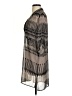 Lumiere 100% Polyester Graphic Gray Casual Dress Size S - photo 5