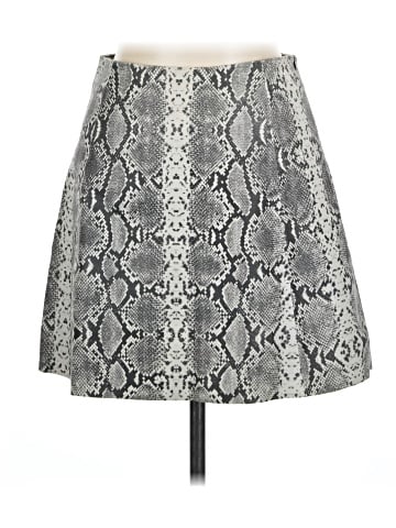 Veda Faux Leather Skirt (view 1)